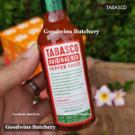 Sauce TABASCO CHILI GARLIC PEPPER mellow heat & savoury flavour 60ml